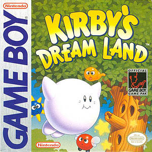 Carátula del videojuego de Kirby.